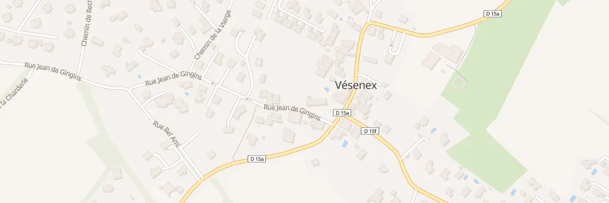 Plan du 1403 Rue Jean de Gingins à Divonne-les-Bains