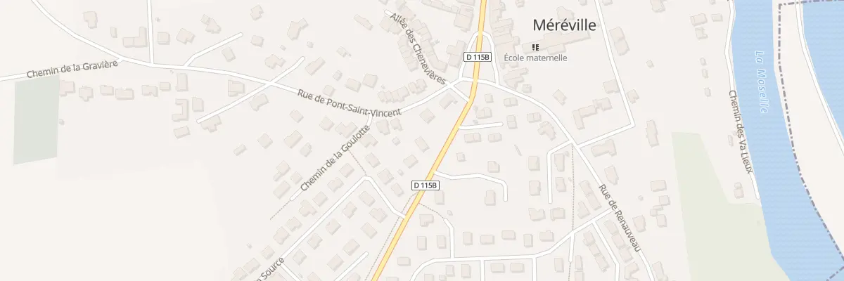 Plan du 6 Rte de Frolois à Méréville