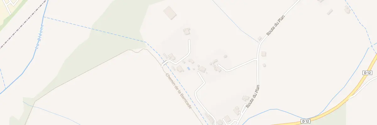 Plan du 7196 Bourgogne au Chaffaut-Saint-Jurson
