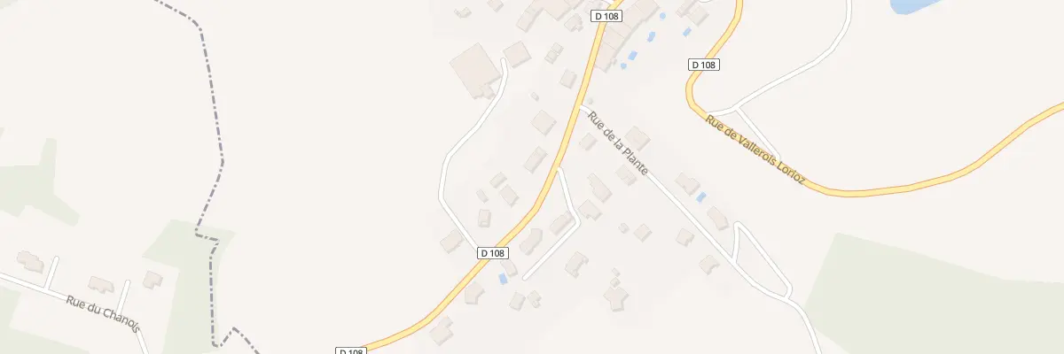 Plan du 10 Rue de Vellefaux à Vallerois-Lorioz