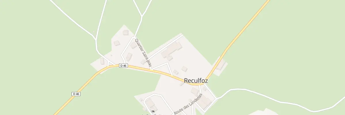Plan du 4 Qua Saint Jean à Reculfoz