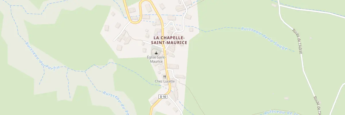 Plan du 5020 La Chapelle Saint Maurice à La Chapelle-Saint-Maurice