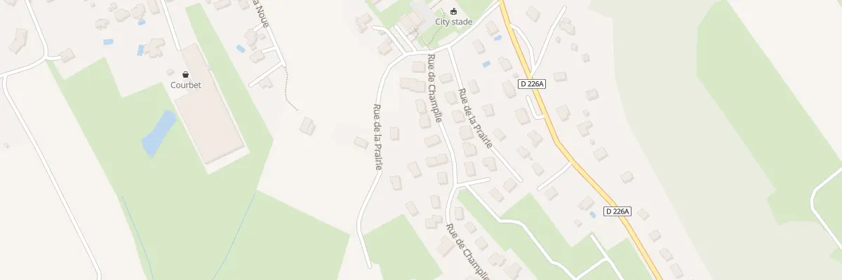 Plan du 8 Rue de Champlie à Amagney
