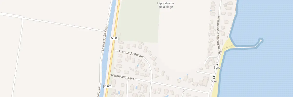 Plan du 9 Av du Ponant à Hyères