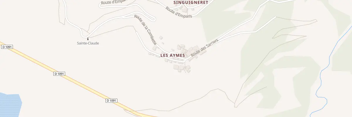 Plan du 2 Che de l’École à Mizoën