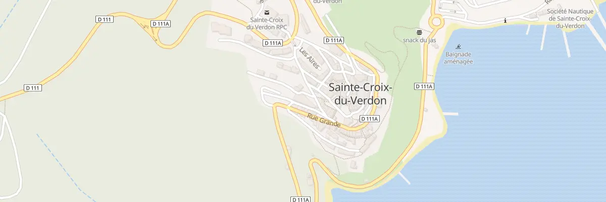 Plan du 7024 Le Village à Sainte-Croix-du-Verdon