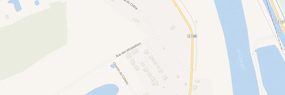 Plan du 1 Rue des Mirabelliers à Méréville