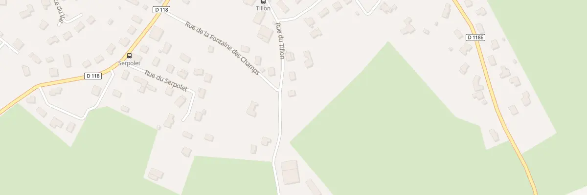 Plan du 15 Rue du Tillon à Pusy-et-Épenoux