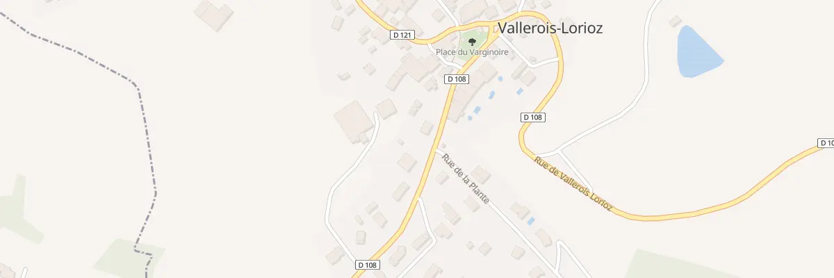 Plan du 6 Rue de Vellefaux à Vallerois-Lorioz