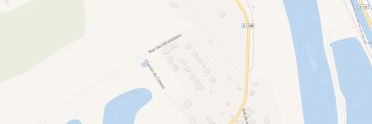 Plan du 6 Che du Coteau à Méréville