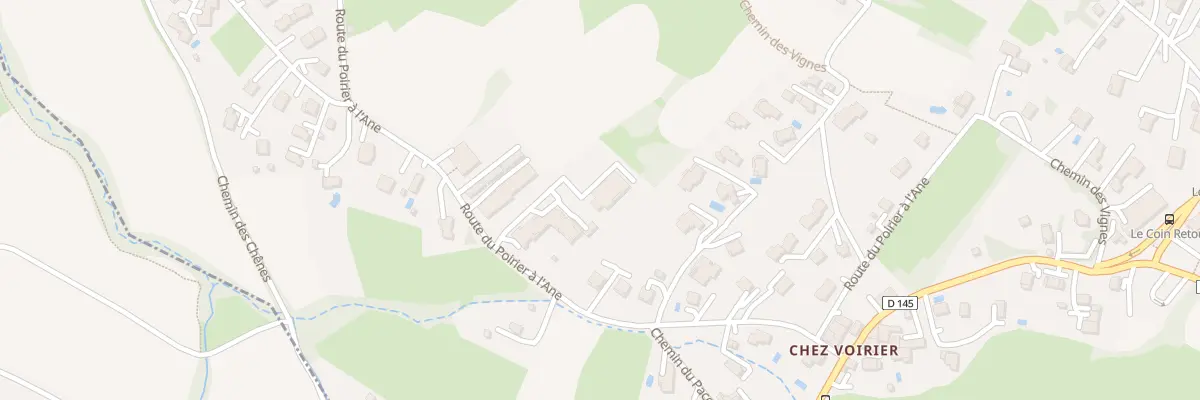 Plan du 519 Rte du Poirier à l’Ane à Collonges-sous-Salève