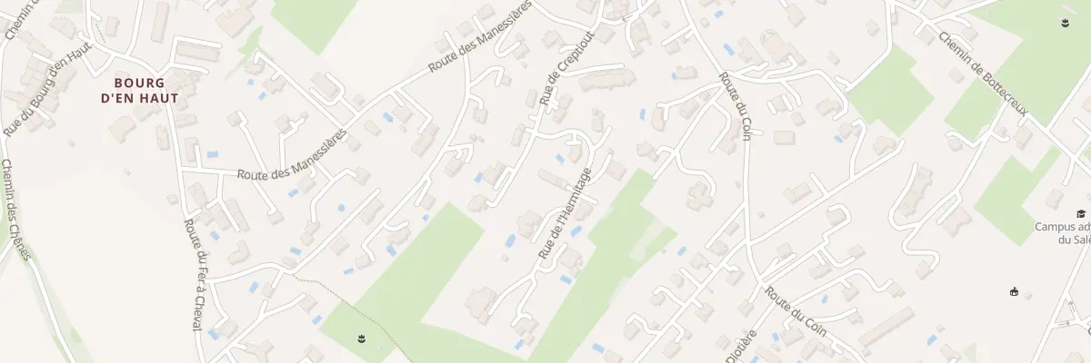Plan du 100 Rue de l’Hermitage à Collonges-sous-Salève