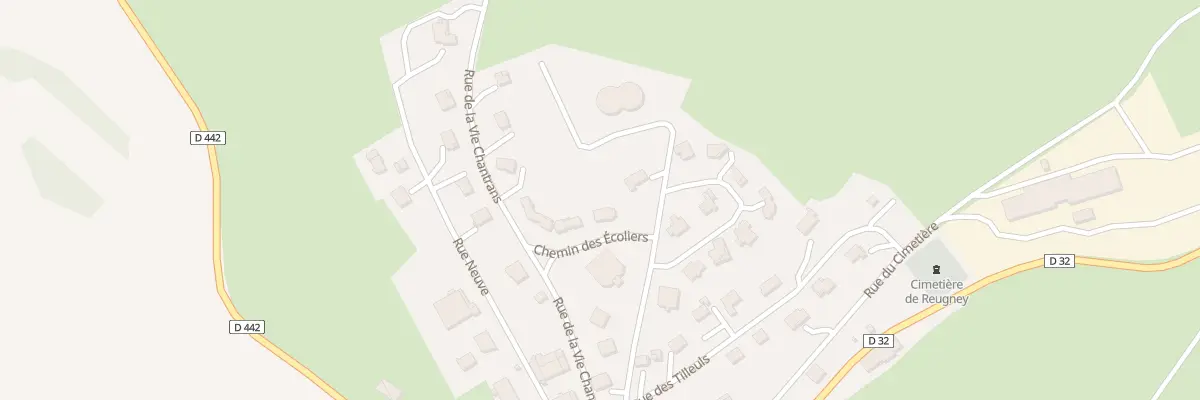 Plan du 4 Chem des Ecoliers à Reugney