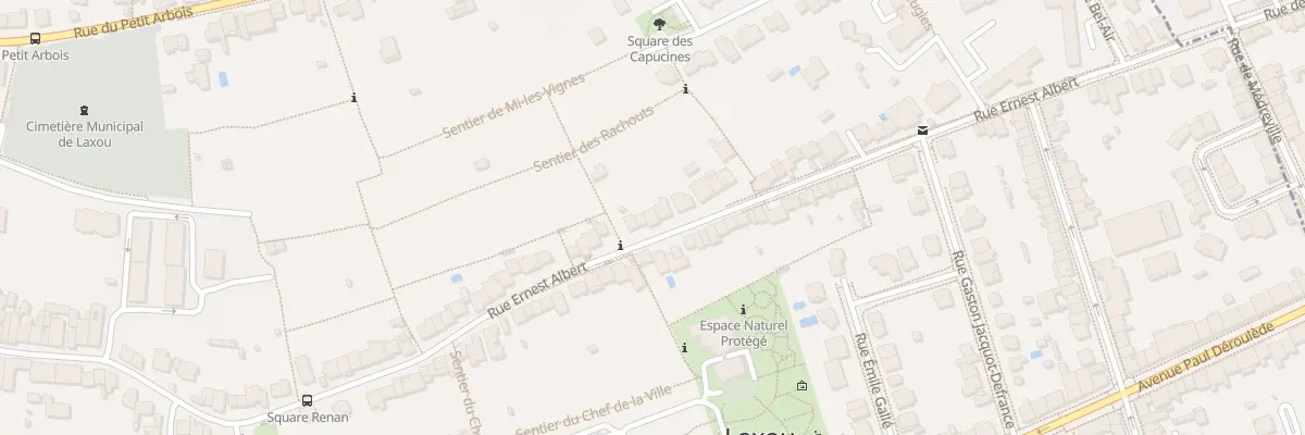Plan du 81 Rue Ernest Albert à Laxou