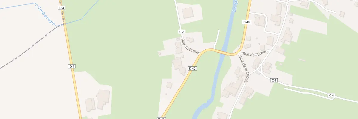 Plan du 112 Rue de Lisle à Hagécourt