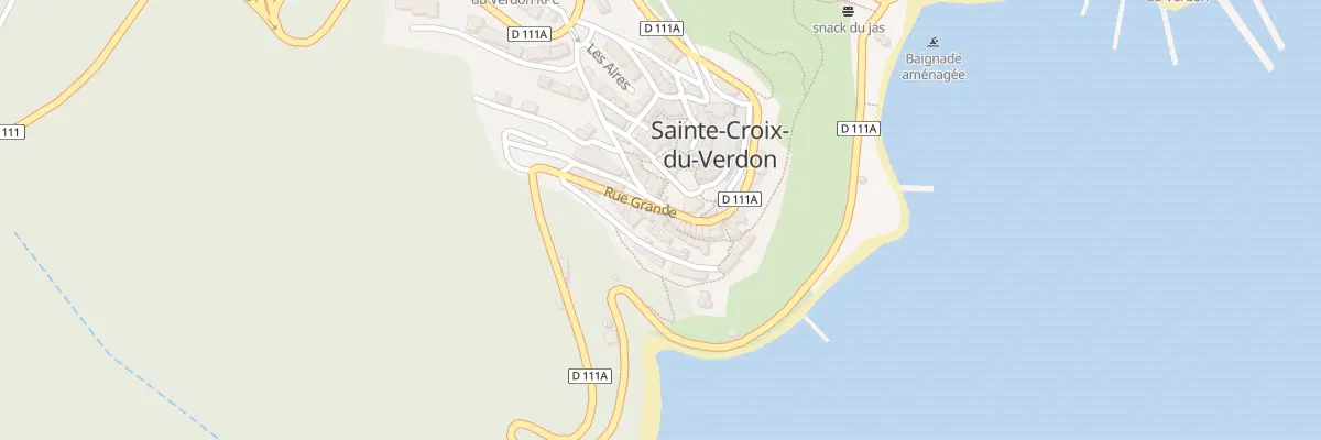 Plan du 5051 Le Village à Sainte-Croix-du-Verdon