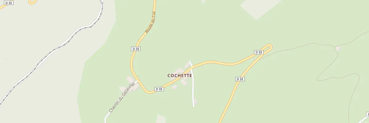 Plan du 2494 Rte du Col à La Trinité