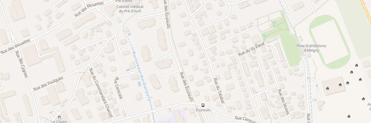 Plan du 12 Rue des Écureuils à Annecy