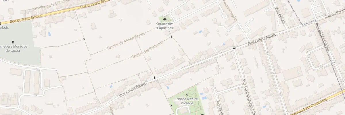 Plan du 87 Rue Ernest Albert à Laxou