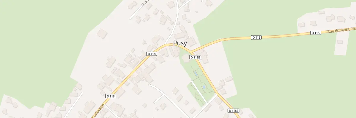 Plan du 5 Pl Saint Martin à Pusy-et-Épenoux