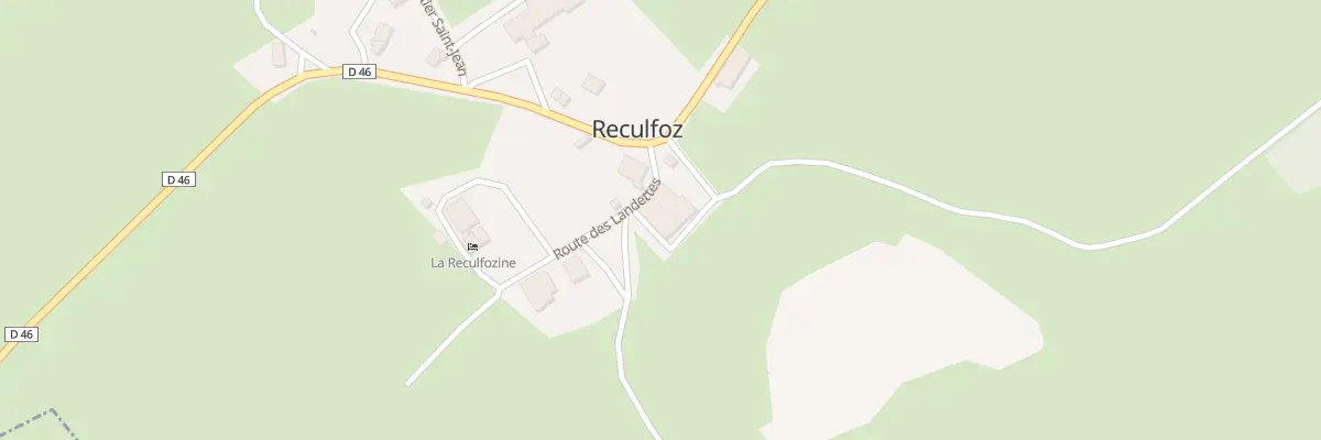 Plan du 4 Rue Pasteur à Reculfoz