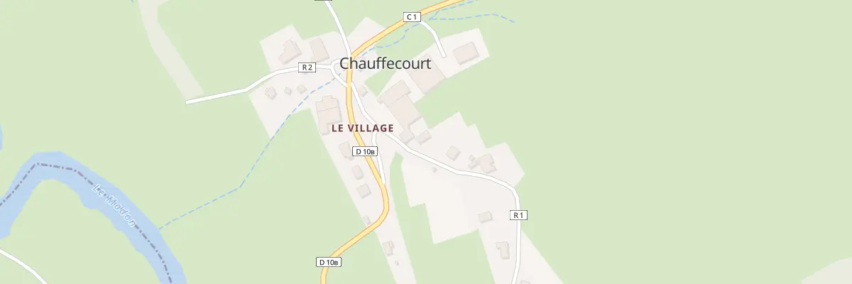 Plan du 8 Le Village à Chauffecourt