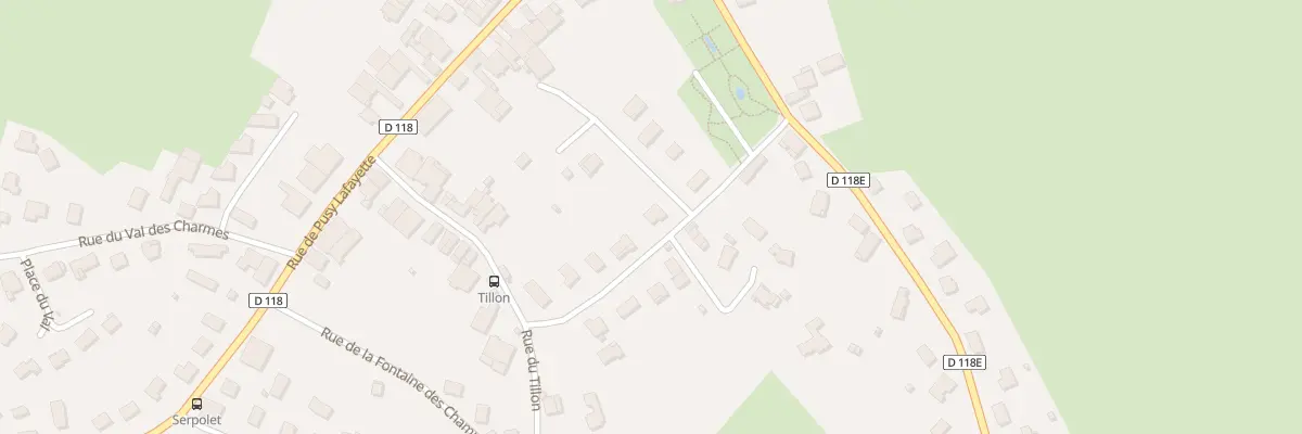 Plan du 1 Imp des Chenevieres à Pusy-et-Épenoux