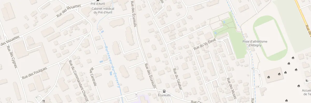 Plan du 14 Rue des Écureuils à Annecy