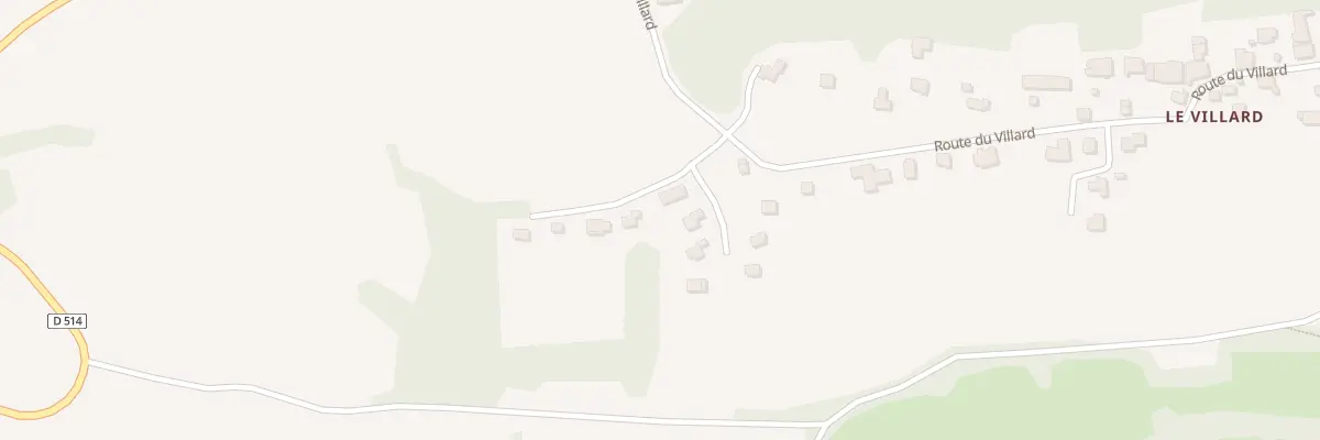 Plan du 8 Champ Quartier à Chabottes