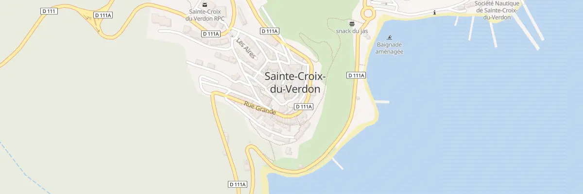 Plan du 5030A Le Village à Sainte-Croix-du-Verdon