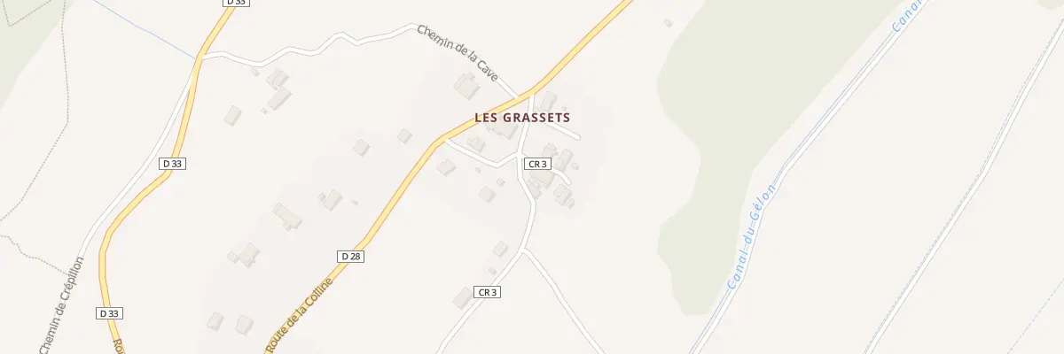 Plan du 94 Rue des grassets à La Trinité