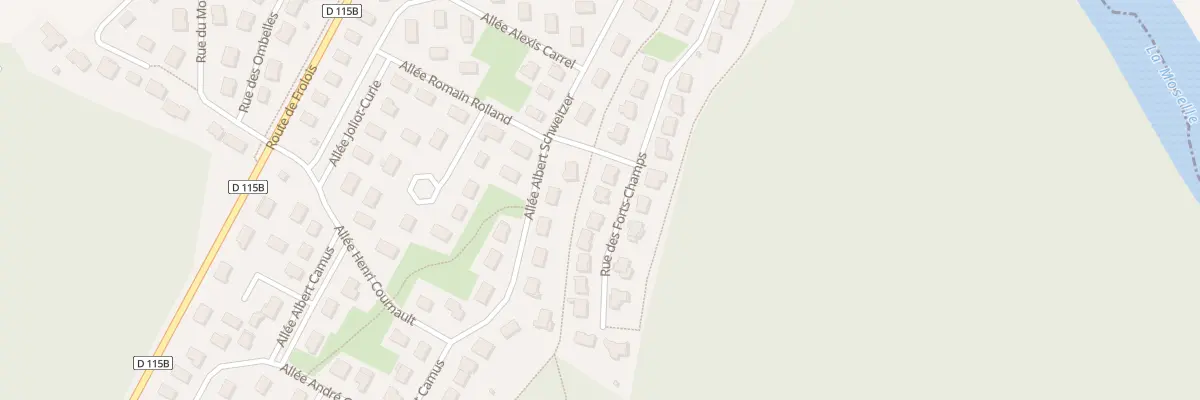Plan du 32 Rue des Forts Champs à Méréville