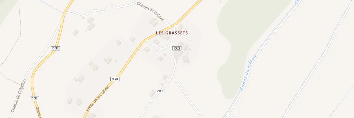 Plan du 109 Che de la Servaz à La Trinité