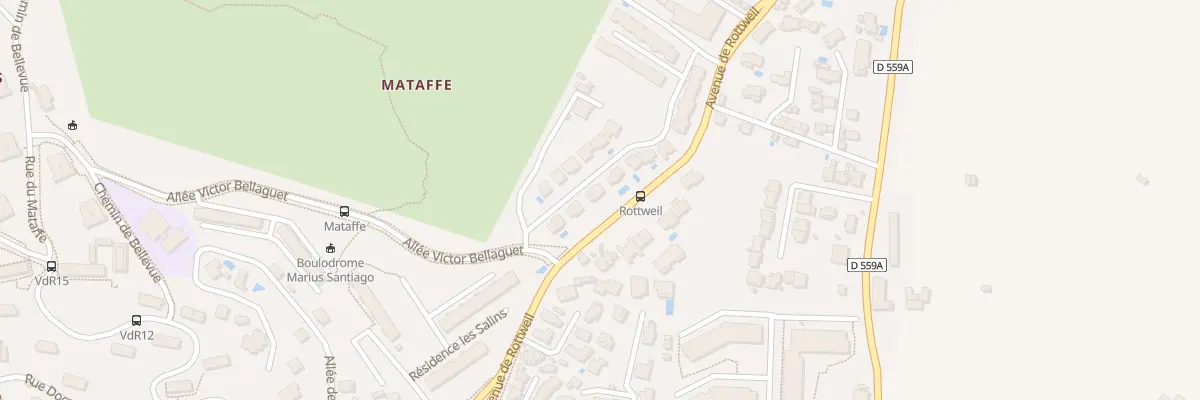 Plan du 84 Rue du Domaine des Pins à Hyères