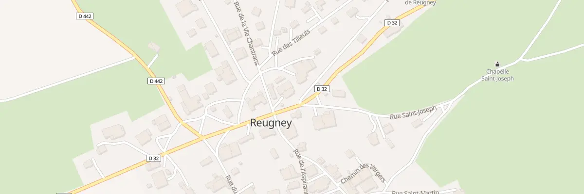 Plan du 21 Gr Grande Rue à Reugney