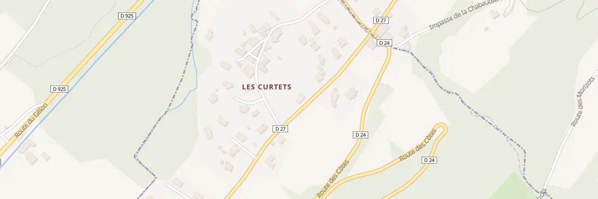 Plan du 150 Rte de la Plaine à La Table