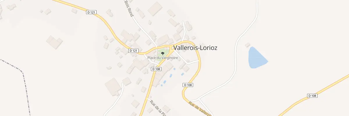 Plan du 1 Rue de Vellefaux à Vallerois-Lorioz