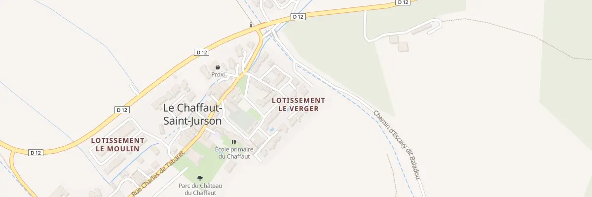 Plan du 10 Lot Le Verger au Chaffaut-Saint-Jurson