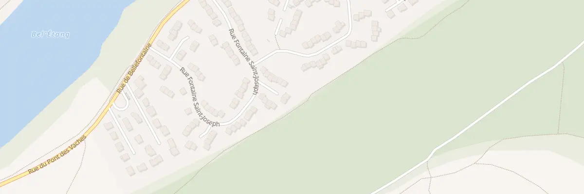 Plan du 43 Rue de la Fontaine St Joseph à Champigneulles