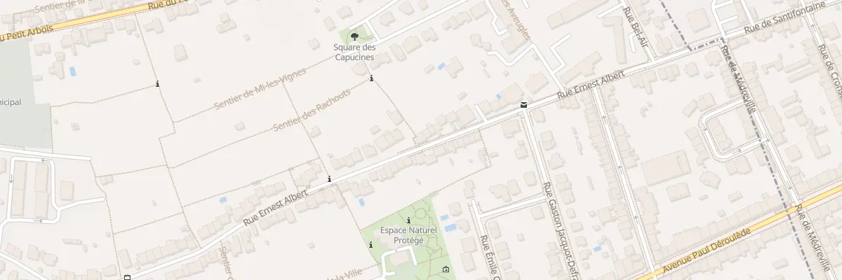 Plan du 99 Rue Ernest Albert à Laxou