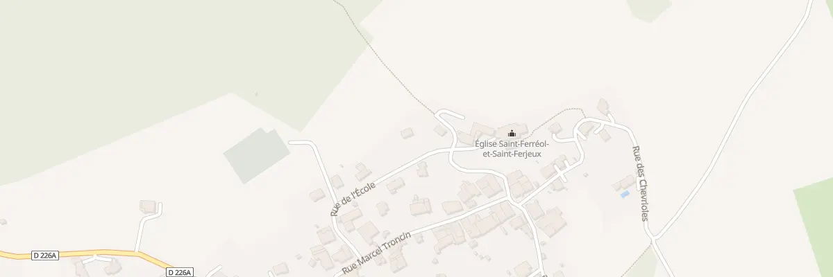 Plan du 5072 Rue de l’Ecole à Amagney