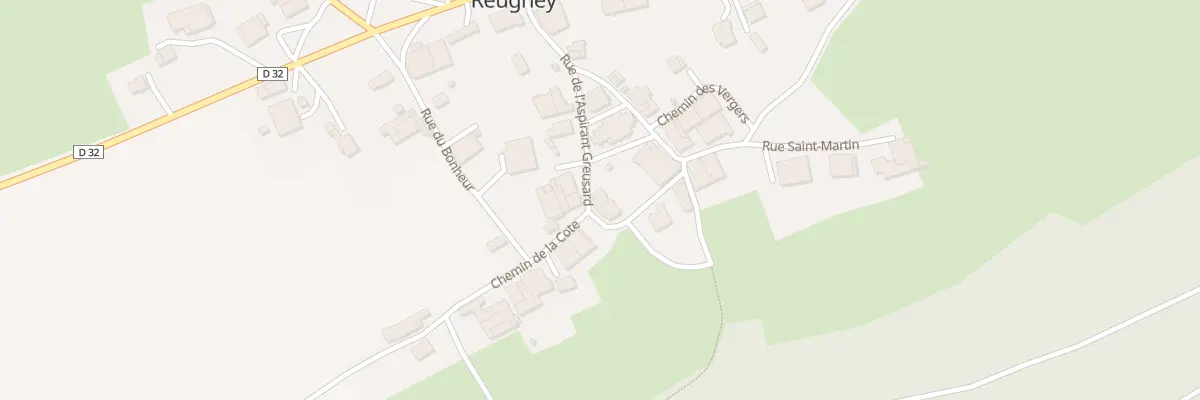 Plan du 7 Rue de l’Aspirant Greusard à Reugney