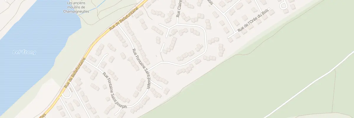 Plan du 86 Rue de Claire Fontaine à Champigneulles