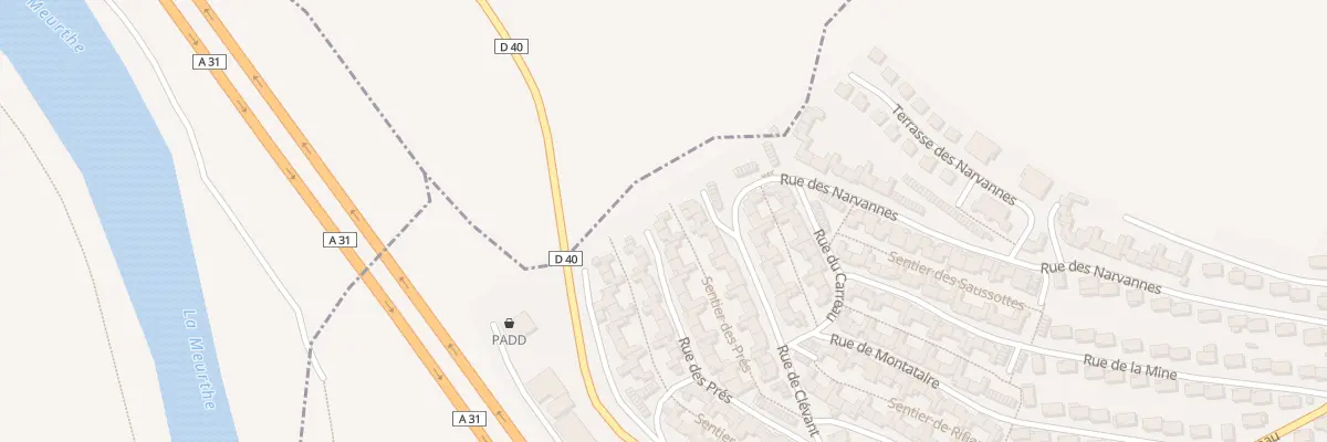 Plan du 24 Rue des Pres à Bouxières-aux-Dames