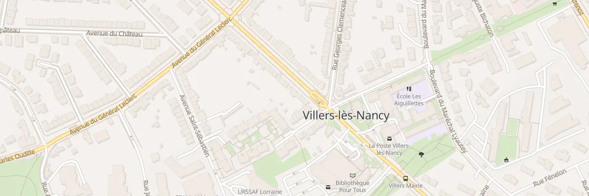 Plan du 5 Bd des Aiguillettes à Villers-lès-Nancy