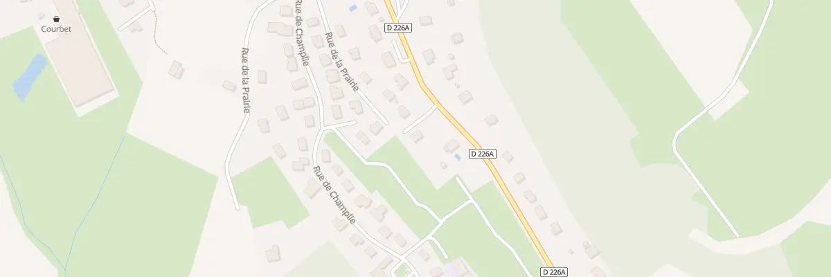 Plan du 5095 Rue des Mirabelles à Amagney