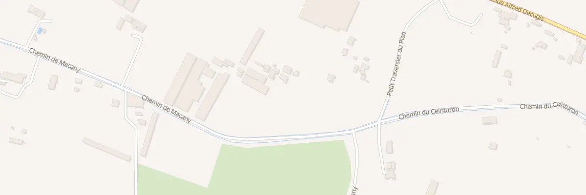 Plan du 1099 Che de Macany à Hyères