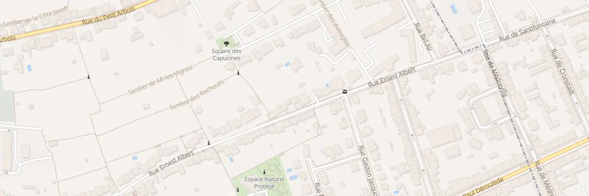 Plan du 109 Rue Ernest Albert à Laxou
