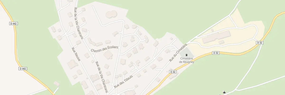 Plan du 9 Rue Combe Laurence à Reugney