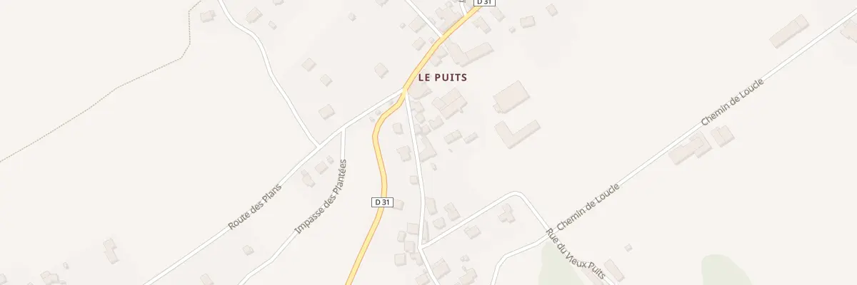 Plan du 59 Rue du Vieux Puits à Coise-Saint-Jean-Pied-Gauthier